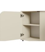 Kệ trang trí Blest Trắng Kem- 1 - Ảnh 4