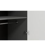 Tủ Quần Áo Shelton Xám Chì-4 - Ảnh 3