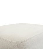 Ghế Đôn Chân Gỗ Bọc Vải Hardy Bucle White - Ảnh 7