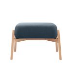 Ghế Đôn Chân Gỗ Bọc Vải Hardy Soft Night - Ảnh 2