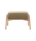 Ghế Đôn Chân Gỗ Bọc Vải Hardy Soft Toffe - Ảnh 2