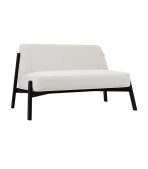 Ghế Sofa Đôi Chân Gỗ Bọc Vải Hardy Bucle White - Ảnh 11