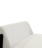 Ghế Sofa Đôi Chân Gỗ Bọc Vải Hardy Bucle White - Ảnh 8