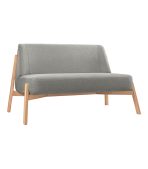 Ghế Sofa Đôi Chân Gỗ Bọc Vải Hardy Soft Grey - Ảnh 10