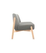 Ghế Sofa Đôi Chân Gỗ Bọc Vải Hardy Soft Grey - Ảnh 8