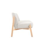 Ghế Sofa Đôi Chân Gỗ Bọc Vải Hardy Soft Milk - Ảnh 7