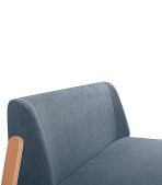 Ghế Sofa Đôi Chân Gỗ Bọc Vải Hardy Soft Night - Ảnh 5