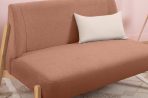 Ghế Sofa Đôi Chân Gỗ Bọc Vải Hardy Soft Terra - Ảnh 3