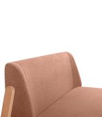 Ghế Sofa Đôi Chân Gỗ Bọc Vải Hardy Soft Terra - Ảnh 7