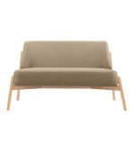Ghế Sofa Đôi Chân Gỗ Bọc Vải Hardy Soft Toffe - Ảnh 2