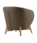 Ghế Sofa Đơn Bọc Vải Tilar Bentory Coffee - Ảnh 11