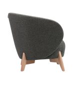 Ghế Sofa Đơn Bọc Vải Tilar Bentory Grafit - Ảnh 11