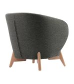 Ghế Sofa Đơn Bọc Vải Tilar Bentory Grafit - Ảnh 10