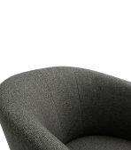 Ghế Sofa Đơn Bọc Vải Tilar Bentory Grafit - Ảnh 8