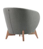 Ghế Sofa Đơn Bọc Vải Tilar Bentory Grey - Ảnh 10