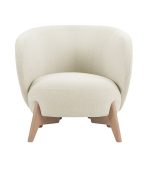 Ghế Sofa Đơn Bọc Vải Tilar Bentory Light - Ảnh 2