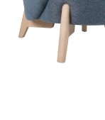 Ghế Sofa Đơn Bọc Vải Tilar Bentory Midnight - Ảnh 6