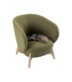 Ghế Sofa Đơn Bọc Vải Tilar Bentory Olive - Ảnh 9