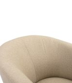 Ghế Sofa Đơn Bọc Vải Tilar Đỏ Đô - Ảnh 2