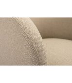 Ghế Sofa Đơn Bọc Vải Tilar Đỏ Đô - Ảnh 3