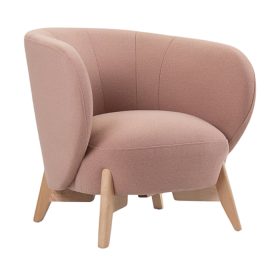 Ghế Sofa Đơn Bọc Vải Tilar Winter Clay