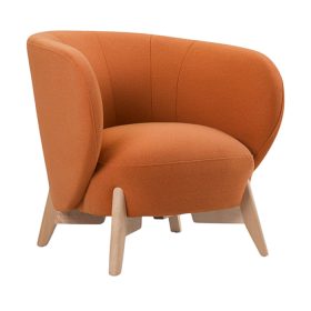 Ghế Sofa Đơn Bọc Vải Tilar Winter Orange