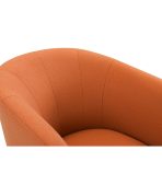 Ghế Sofa Đơn Bọc Vải Tilar Winter Orange - Ảnh 8