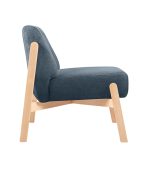 Ghế Sofa Đơn Chân Gỗ Bọc Vải Hardy Soft Night - Ảnh 8