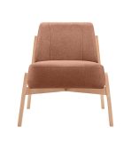 Ghế Sofa Đơn Chân Gỗ Bọc Vải Hardy Soft Terra - Ảnh 2