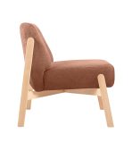 Ghế Sofa Đơn Chân Gỗ Bọc Vải Hardy Soft Terra - Ảnh 8