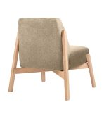 Ghế Sofa Đơn Chân Gỗ Bọc Vải Hardy Soft Toffe - Ảnh 9