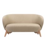 Ghế Sofa Thẳng Bọc Vải Tilar Bentory Beige