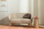 Ghế Sofa Thẳng Bọc Vải Tilar Bentory Beige - Ảnh 5