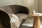 Ghế Sofa Thẳng Bọc Vải Tilar Bentory Coffee - Ảnh 3