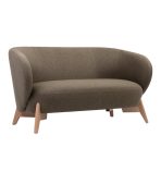 Ghế Sofa Thẳng Bọc Vải Tilar Bentory Coffee - Ảnh 2