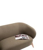 Ghế Sofa Thẳng Bọc Vải Tilar Bentory Coffee - Ảnh 6