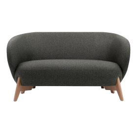 Ghế Sofa Thẳng Bọc Vải Tilar Bentory Grafit