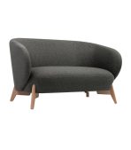 Ghế Sofa Thẳng Bọc Vải Tilar Bentory Grafit - Ảnh 2