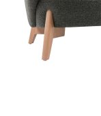 Ghế Sofa Thẳng Bọc Vải Tilar Bentory Grafit - Ảnh 6