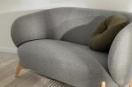 Ghế Sofa Thẳng Bọc Vải Tilar Bentory Grey - Ảnh 3