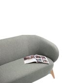 Ghế Sofa Thẳng Bọc Vải Tilar Bentory Grey - Ảnh 7