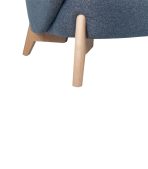 Ghế Sofa Thẳng Bọc Vải Tilar Bentory Midnight - Ảnh 5