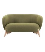Ghế Sofa Thẳng Bọc Vải Tilar Bentory Olive