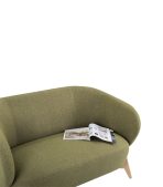 Ghế Sofa Thẳng Bọc Vải Tilar Bentory Olive - Ảnh 9