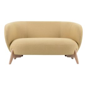 Ghế Sofa Thẳng Bọc Vải Tilar Bentory Sand