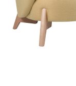 Ghế Sofa Thẳng Bọc Vải Tilar Bentory Sand - Ảnh 6