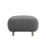 Ghế Đôn Bọc Vải Pipel Bucle Grafit - Ảnh 3