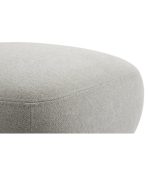 Ghế Đôn Bọc Vải Pipel Bucle Smoke - Ảnh 5