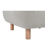 Ghế Đôn Bọc Vải Pipel Bucle Smoke - Ảnh 6