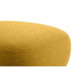 Ghế Đôn Bọc Vải Pipel Bucle Yellow - Ảnh 5